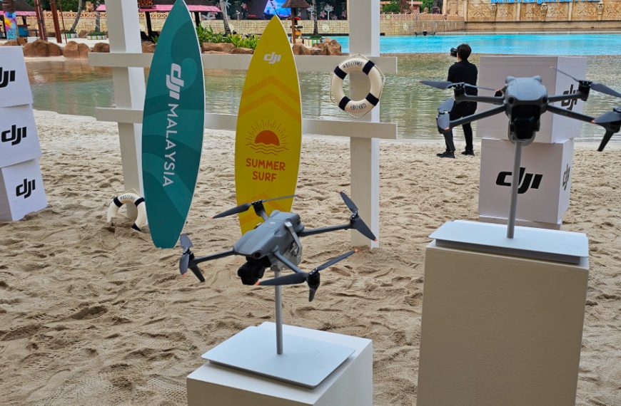 DJI Launches an Adventure at Sunway Lagoon Surf Beach