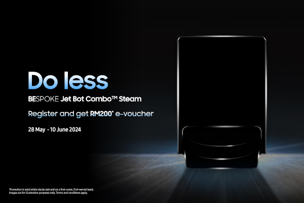 Samsung BESPOKE Jet Bot Combo™ Steam! Samsung BESPOKE Jet Bot Combo™ Steam!