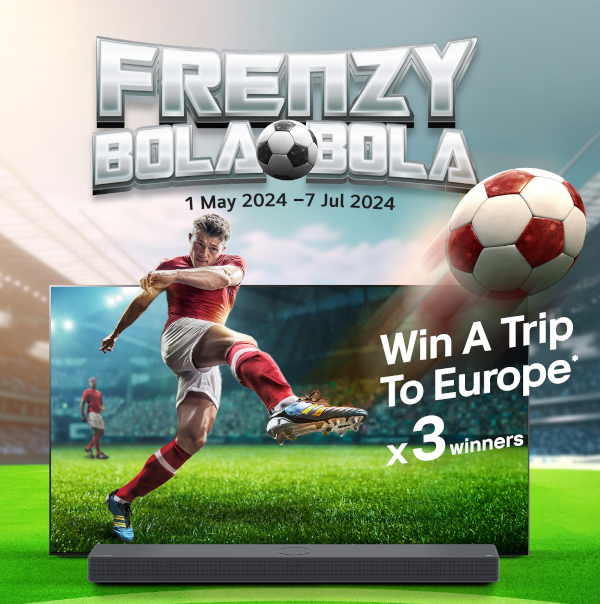 Watch It with LG’s Frenzy Bola Bola 2024 Deals and Gifts! Watch It with LG’s Frenzy Bola Bola 2024 Deals and Gifts!