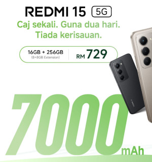 Redmi 15 5G Launched in Malaysia RM729