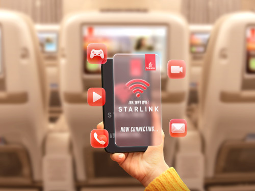 Emirates Sets a New Standard With Free Starlink Wi-Fi