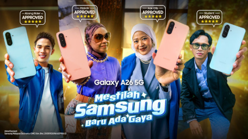 Galaxy A26 5G for only RM1199,TODAY!