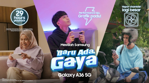 Mestilah Samsung, Baru Ada Gaya with the Galaxy A36 5G