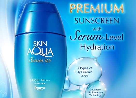 Sunplay Launches Skin Aqua Hyaluronic Acid Serum UV Sunscreen in Malaysia
