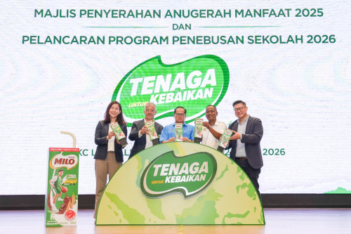 MILO® Turns Used Beverage Cartons into 1,000 Sets of Eco-Friendly Tables and Chairs for Schools