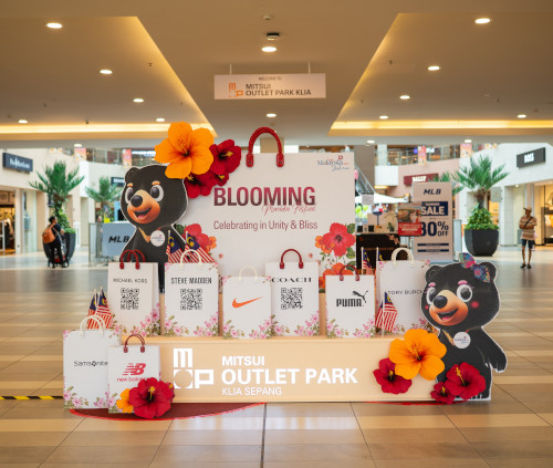 Celebrate Merdeka in Full Bloom at Mitsui Outlet Park KLIA Sepang