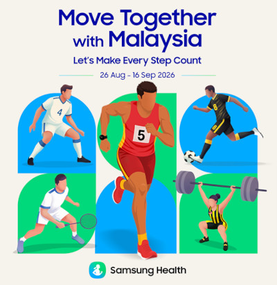 Move Together with Malaysia: Samsung and HOKA Challenge Malaysians To Take Up The Steps