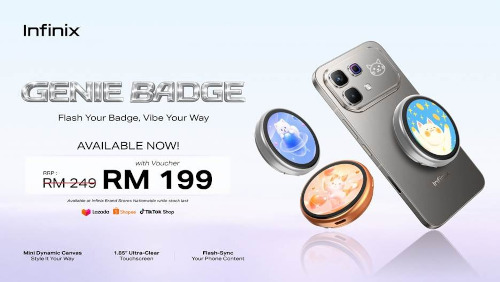 Infinix Genie Badge Arrives in Malaysia, Turning a Digital Accessory into a Personal Expression Tool