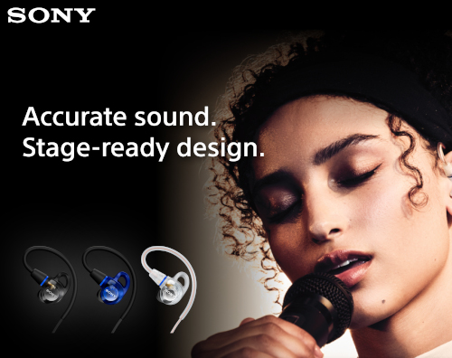 Sony IER-M500 Brings Professional In-Ear Monitoring to More Musicians at RM499