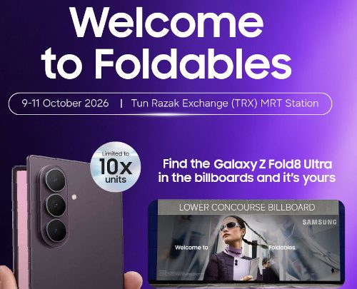 Samsung Brings Galaxy Z8 Foldables to TRX MRT with Daily Chances to Win Galaxy Z Fold8 Ultra